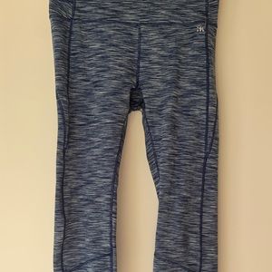 Patterned Light and Dark Blue Kyodan Leggings